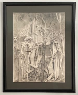 Untitled, pencil on paper, 1982